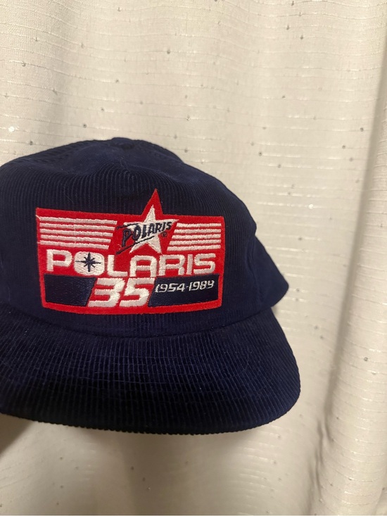 polaris Other - Vintage 1989  Polaris Hat Snapback Corduroy Hat